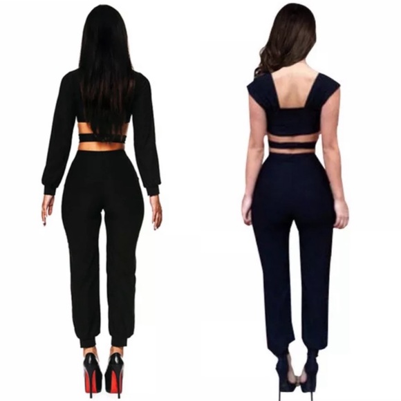 Sexy Black Stretchy Cat Bodycon Club Bodysuit - Picture 8 of 8